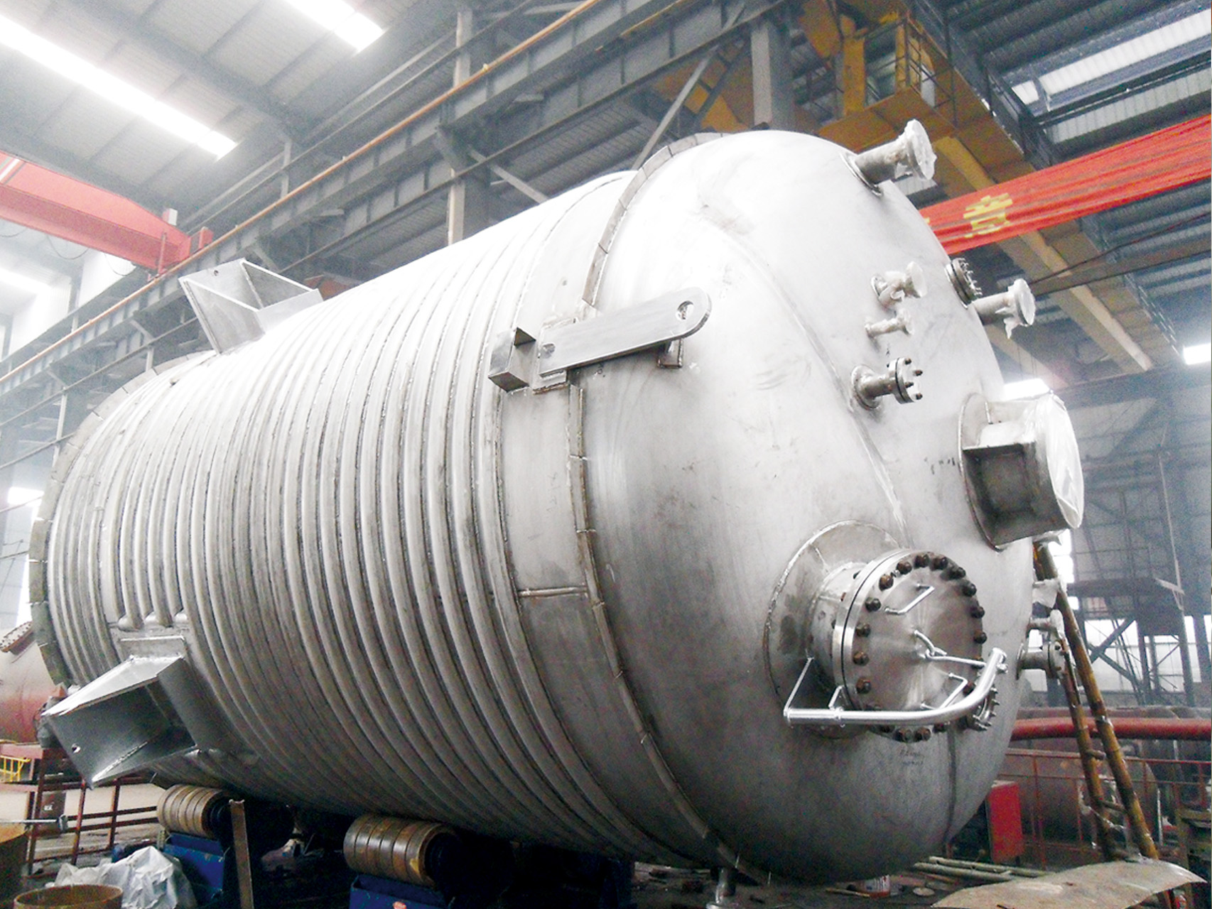 Receiving tank