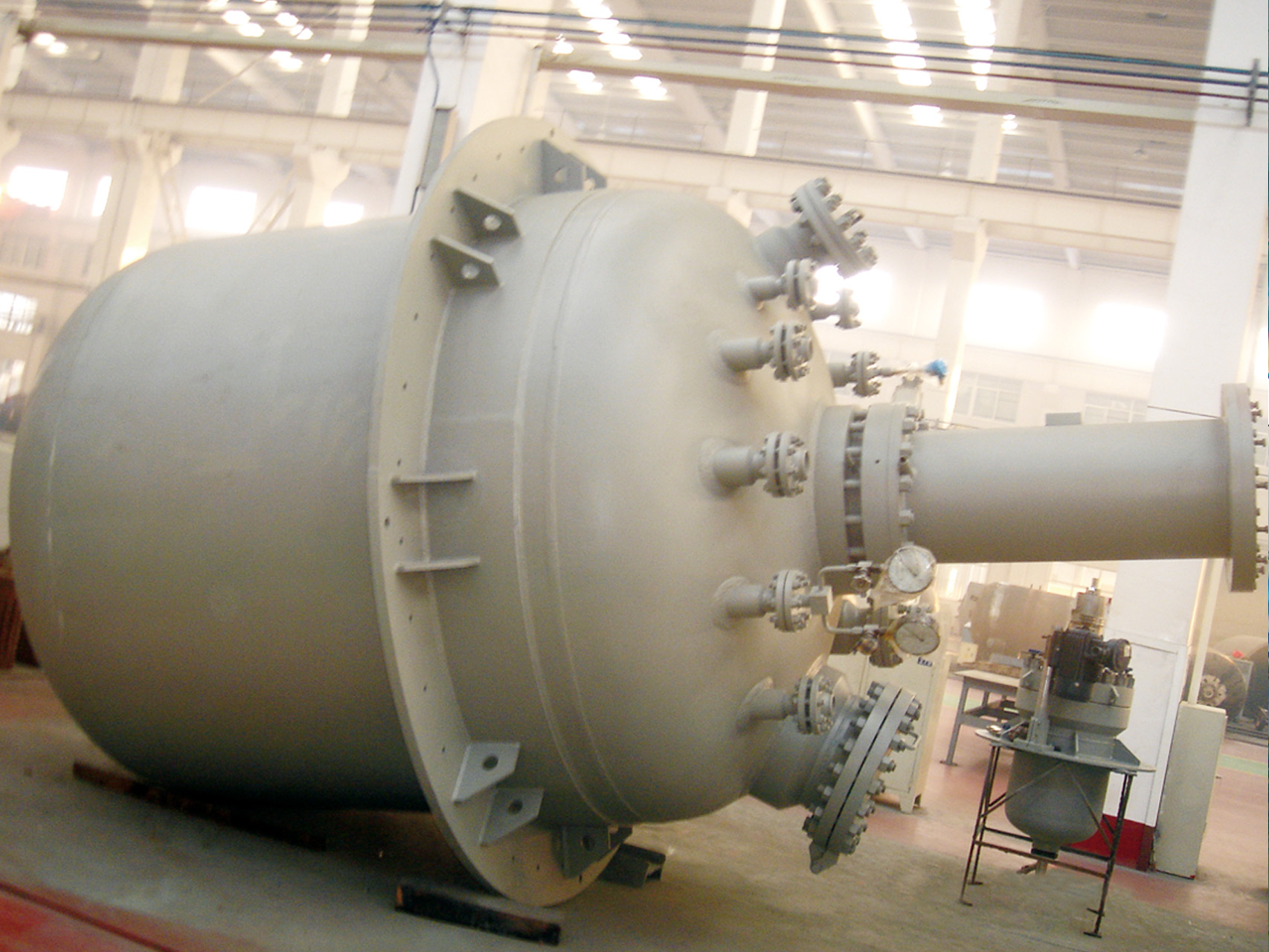 Hydrogenation magnetic reaction kettle