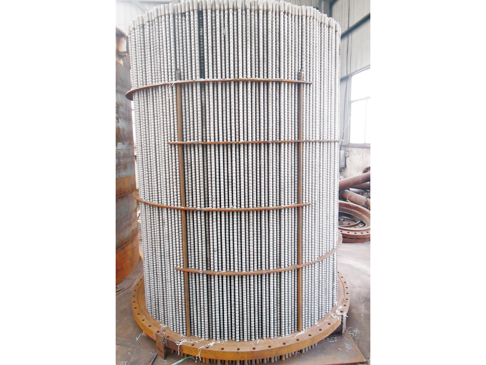 Corrugated tube heat exchanger (Fengcheng saliniza