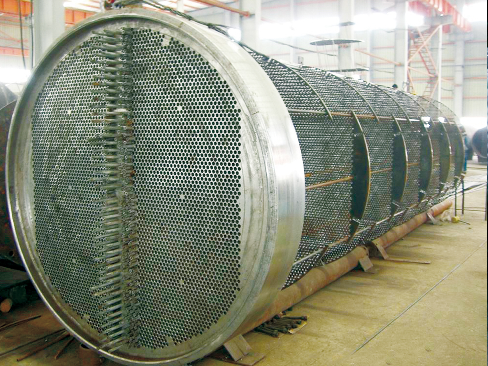 High pressure heat exchanger