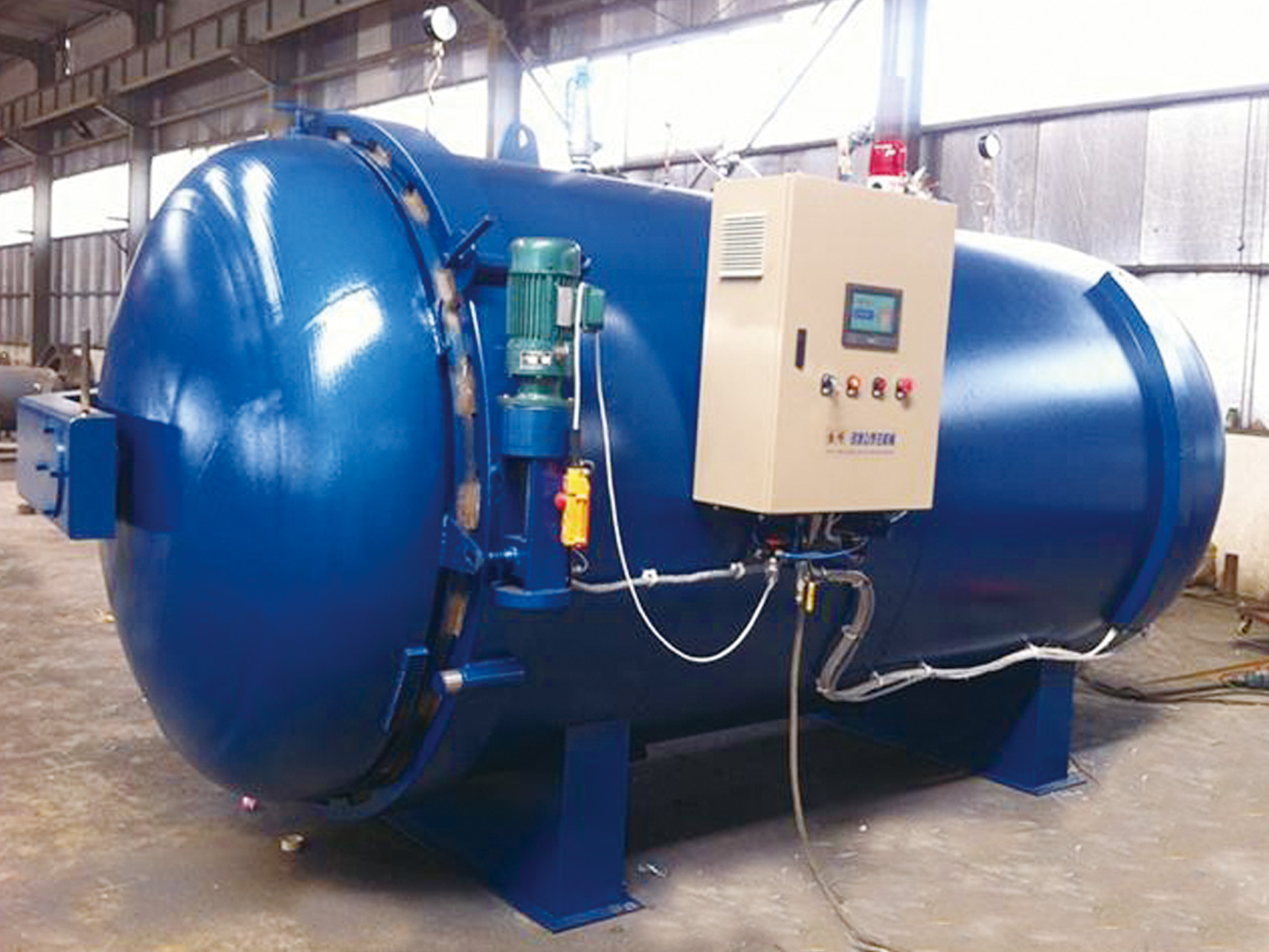 Vulcanization tank
