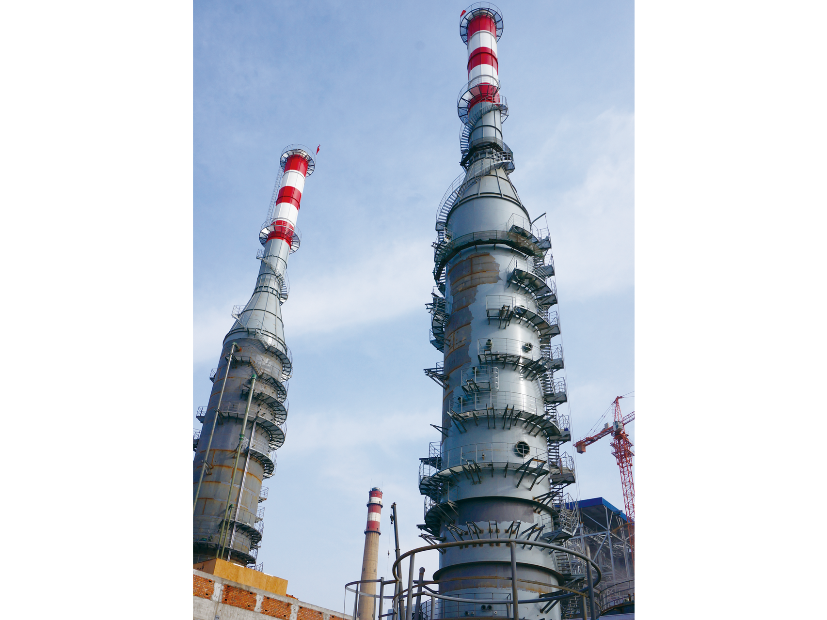 Desulfurization tower supporting Qilu Petrochemica